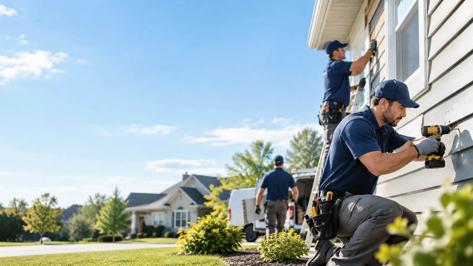 Cracked Siding Repair in Woodhull, IL